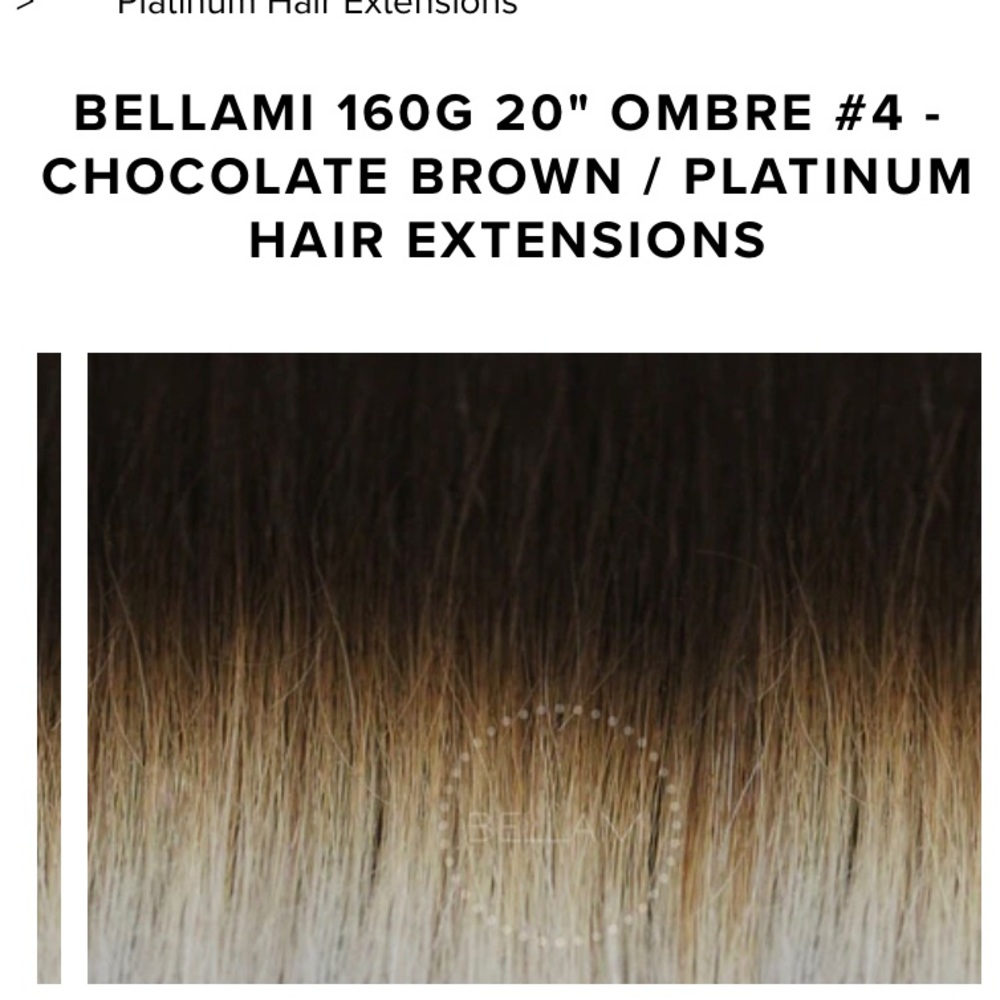 - Only warn once perfect ombré clip in extensions by Bellami.